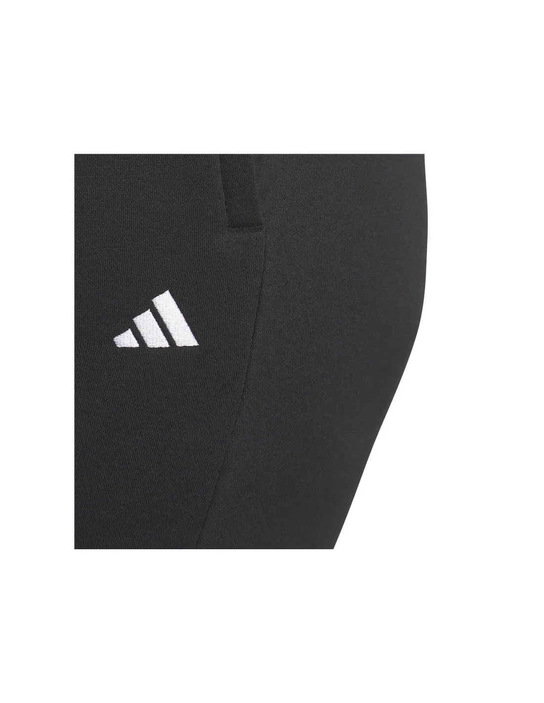 Pantalones adidas Essentials Small Logo Feel Cozy Open Hem Inclusive Mujer Negro