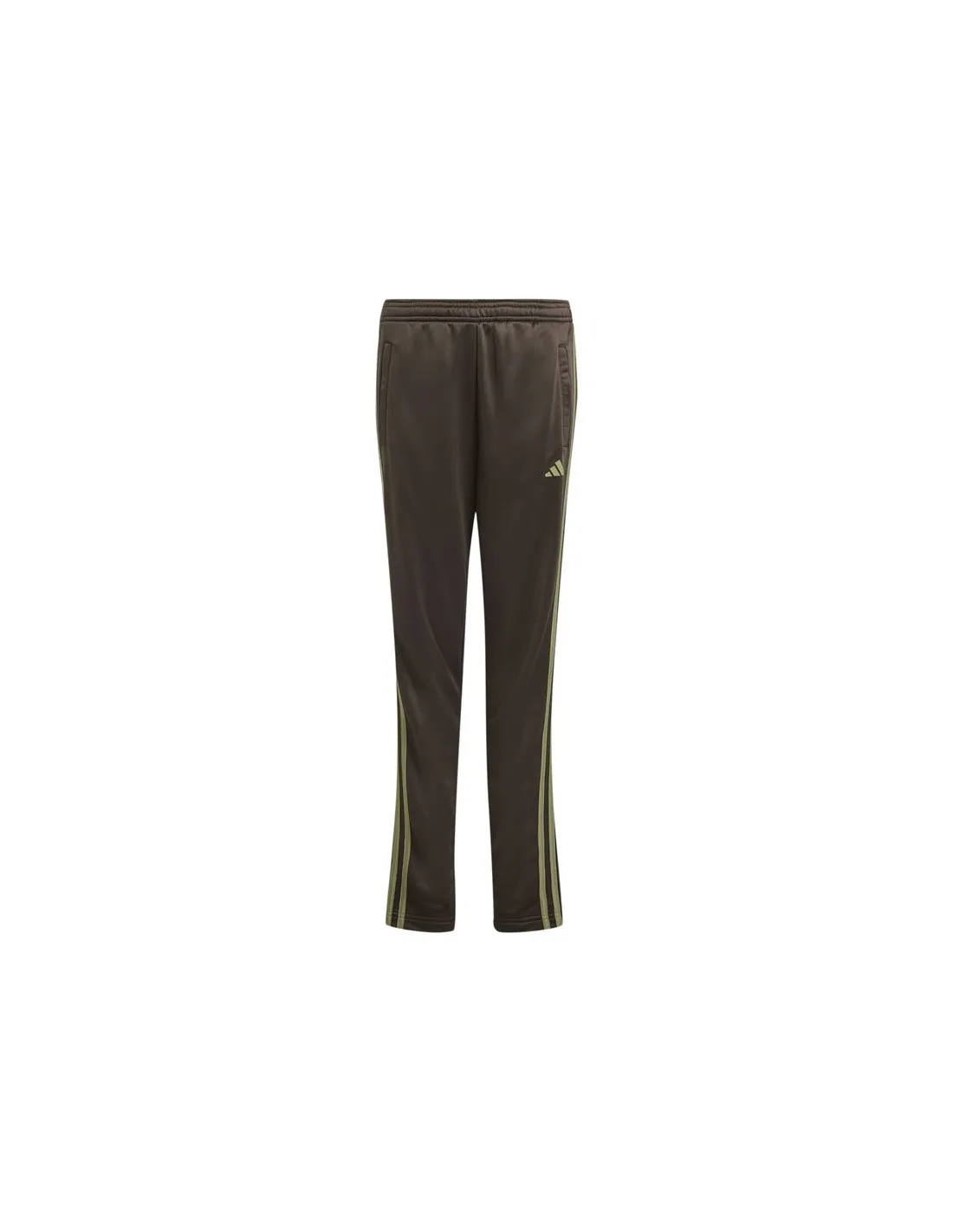 Pantalones adidas Train Essentials Aeroready 3 Bandas Infantil Verde Oliva