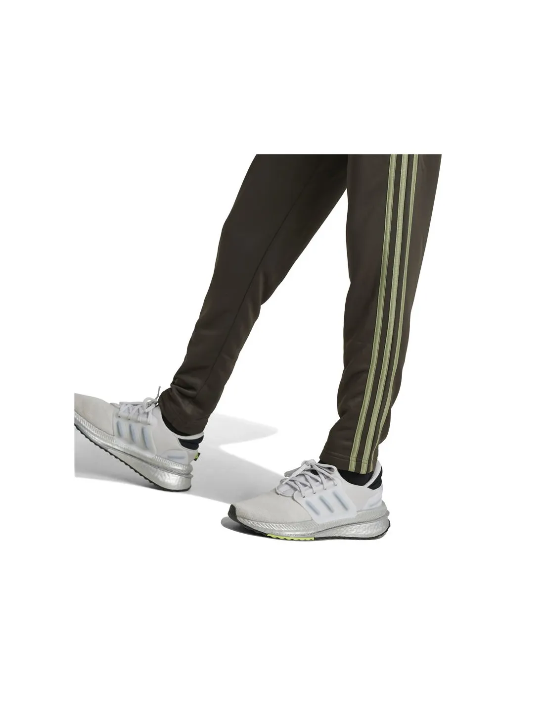 Pantalones adidas Train Essentials Aeroready 3 Bandas Infantil Verde Oliva