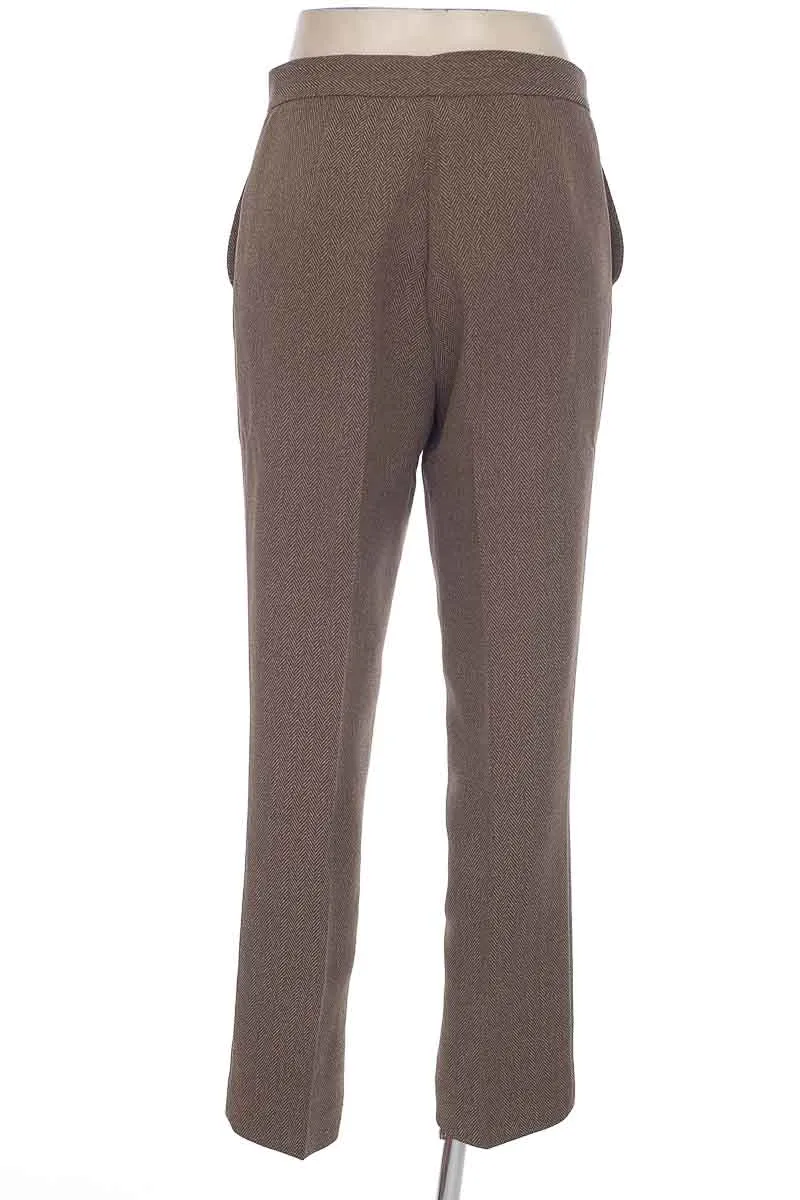 PANTALóN COLOR CAFé  DKNY