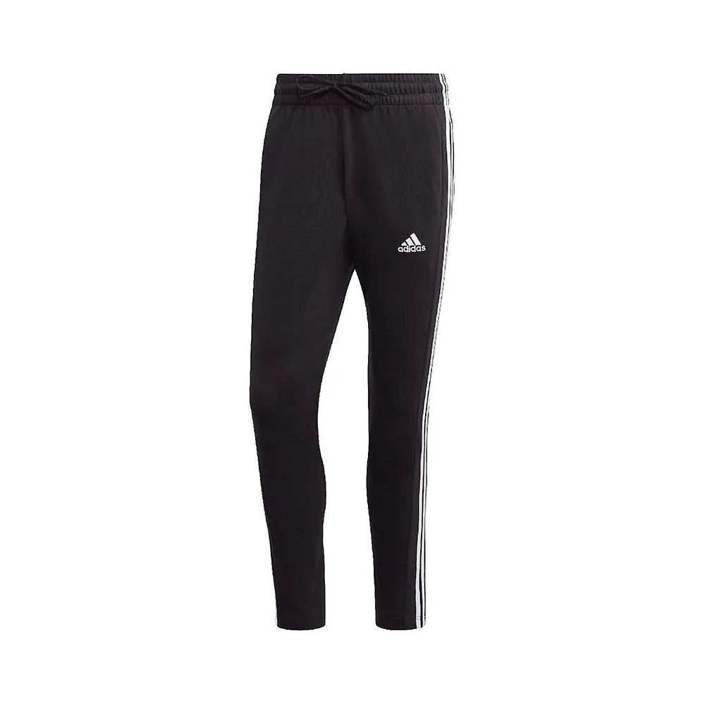 PANTS ADIDAS ESSENTIALS SINGLE JERSEY TAPERED OPEN HEM 3STRIPES IC0044
