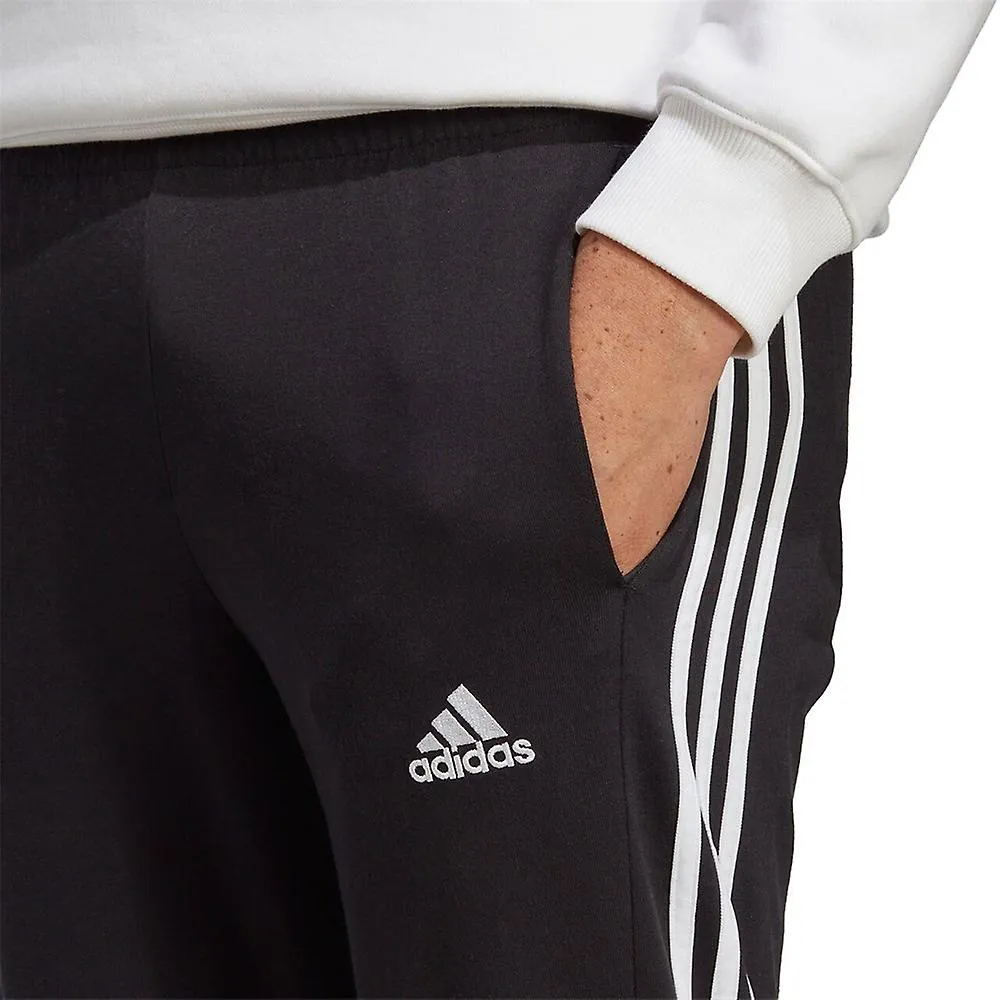 PANTS ADIDAS ESSENTIALS SINGLE JERSEY TAPERED OPEN HEM 3STRIPES IC0044