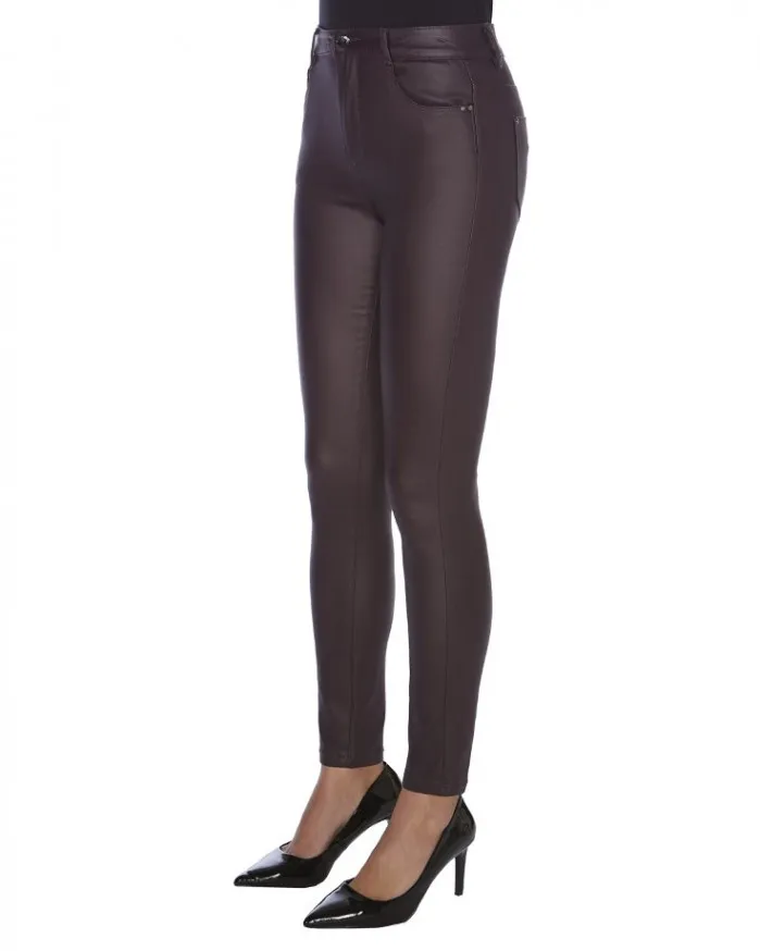 PANTS LEATHERJEANS 1025216 JANIRA