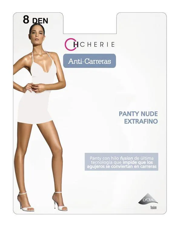 PANTY EXTRAFINO ANTICARRERAS 8 DENIERS