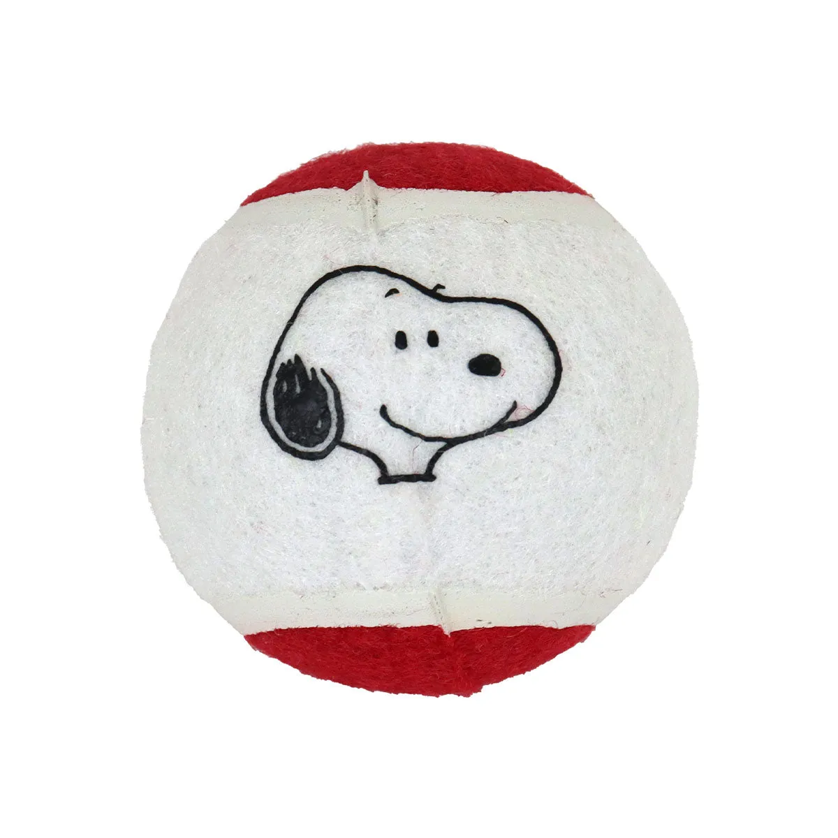 Pelota de Tenis con Diseo de Peanuts para Perro, color Rojo