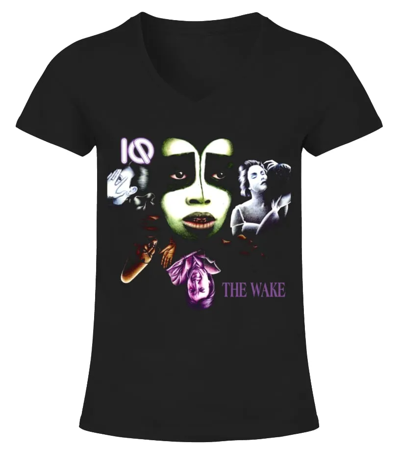 PGSRBK. IQ THE WAKE CAMISETA CUELLO PICO MUJER