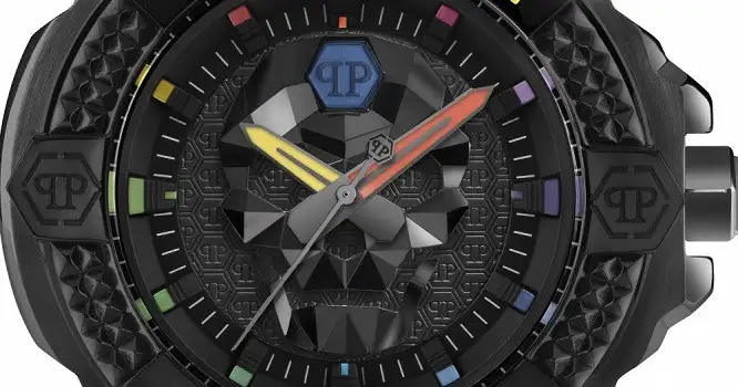Philipp Plein The Skull PWAAA0621 Reloj de Hombre NUEVO