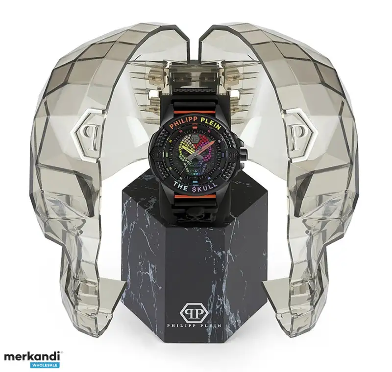 Philipp Plein The Skull PWAAA0621 Reloj de Hombre NUEVO