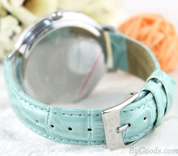 Polymer clay cartoon rhinestones romantic Paris Crystal Tower retro watch