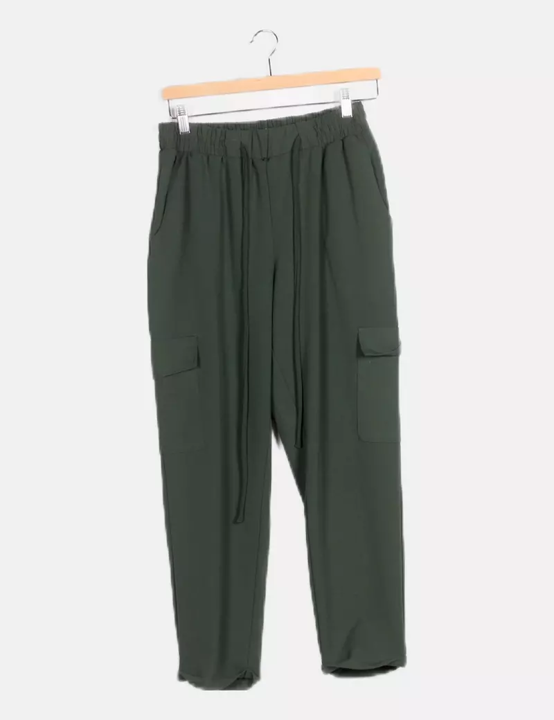 Primark Pantalón cargo verde