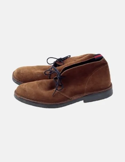 Primichi Botín marrón cordones