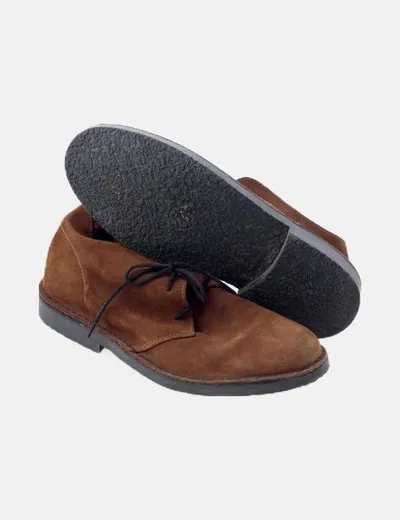 Primichi Botín marrón cordones