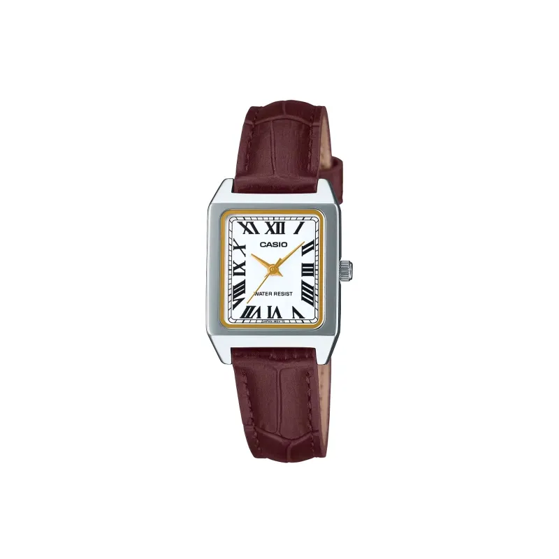 RELOJ CASIO ACERO CORREA PIEL MUJER LTPB150L7B2EF