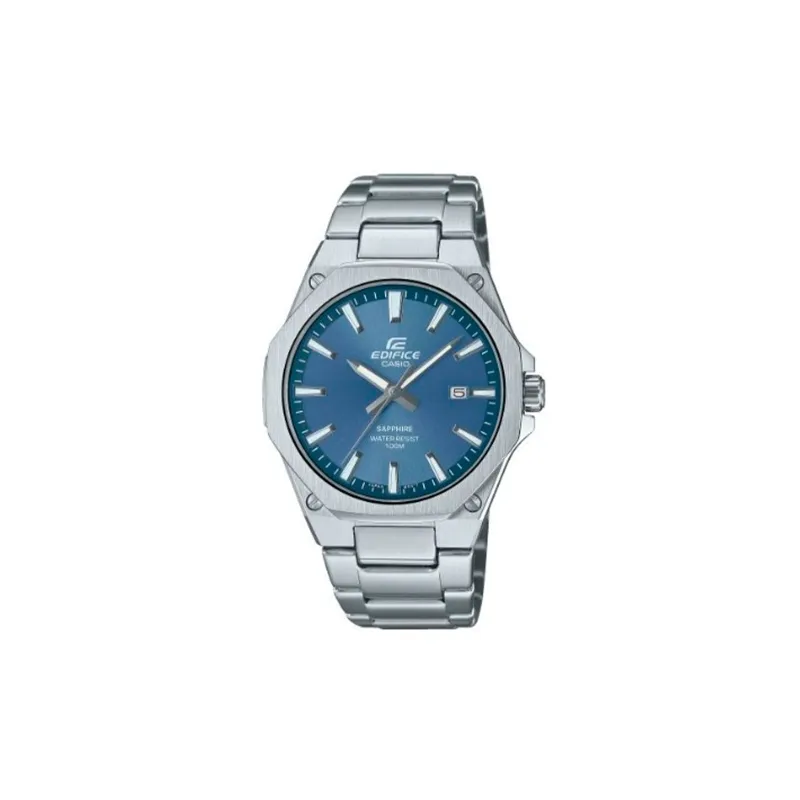RELOJ CASIO ACERO ESFERA AZUL ECB30DB1A