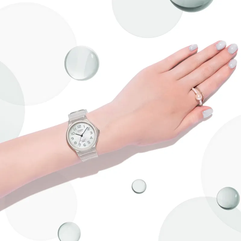 RELOJ CASIO ACERO MUJER POP MQ24S7BEF