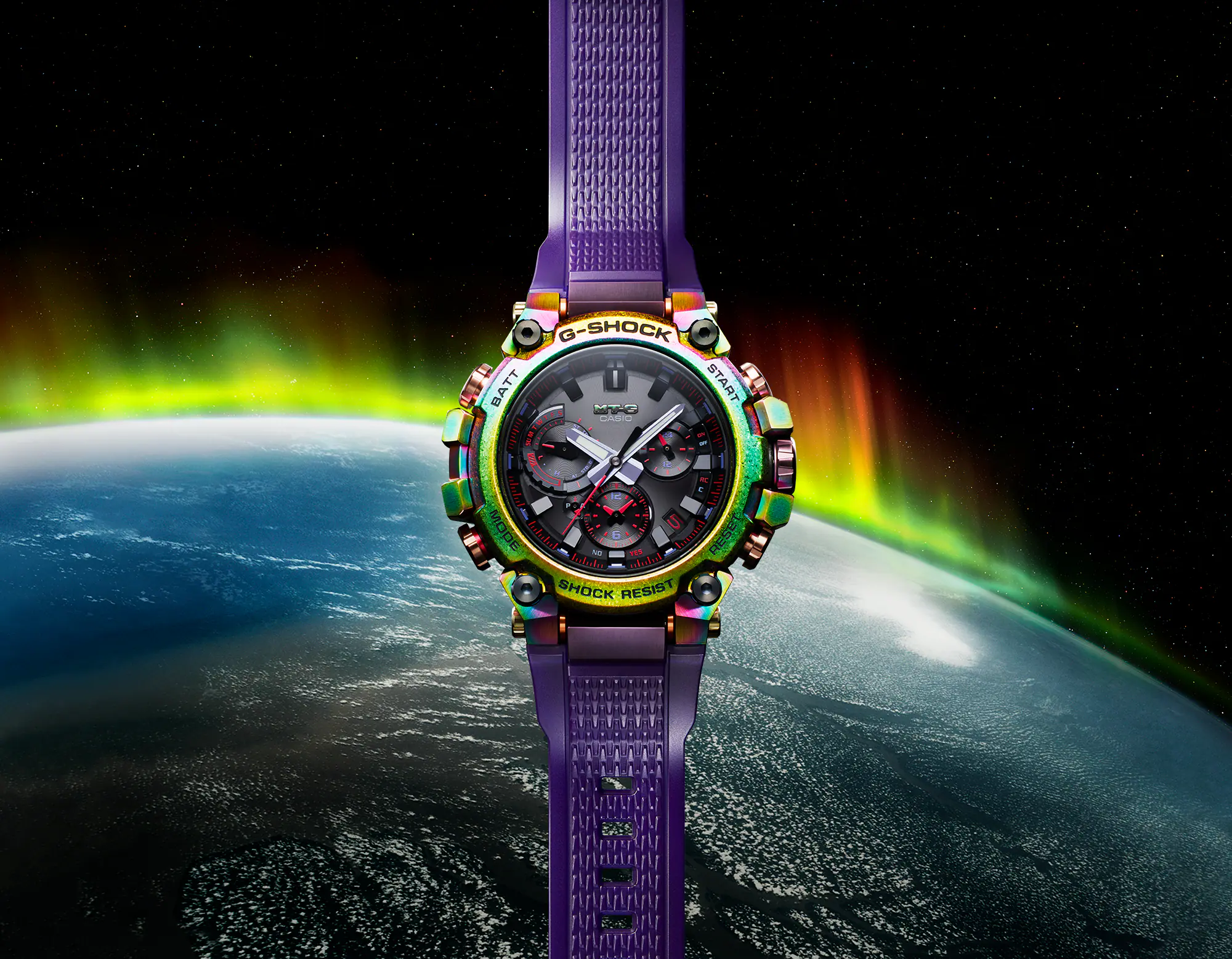 RELOJ CASIO AURORA BOREAL EDICIóN LIMITADA MTGB3000PRB1A
