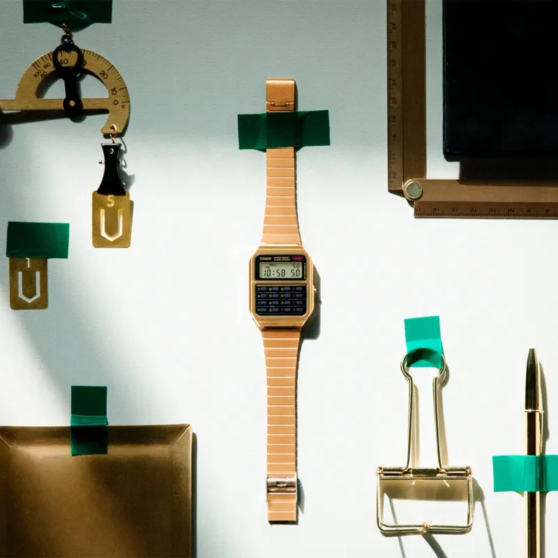 RELOJ CASIO EDGY COLLECTION DORADO CA500WEG1AEF