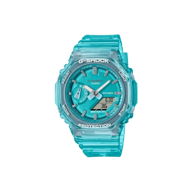 RELOJ CASIO GSHOCK AZUL SERIE GMAS2100SK2AER