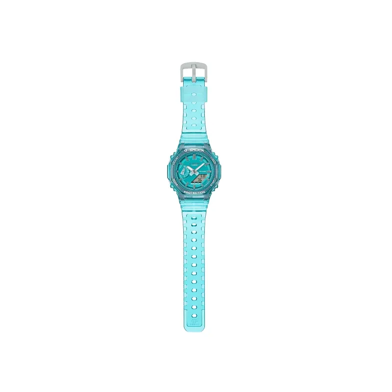 RELOJ CASIO GSHOCK AZUL SERIE GMAS2100SK2AER