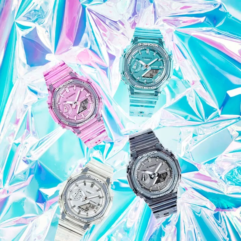 RELOJ CASIO GSHOCK AZUL SERIE GMAS2100SK2AER