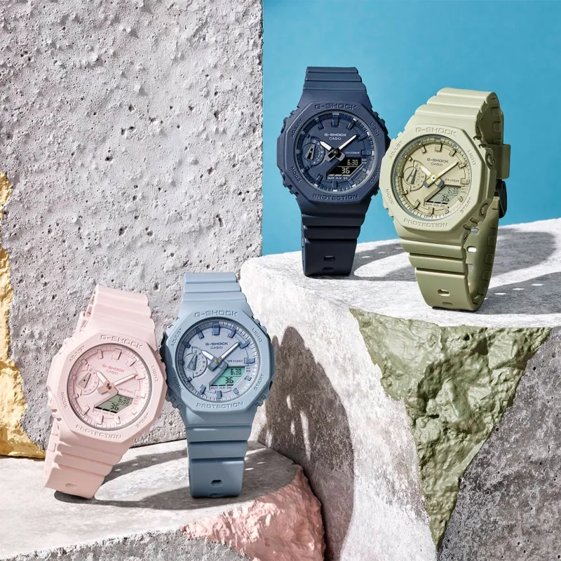 RELOJ CASIO GSHOCK ROSA GMAS2100BA4AER
