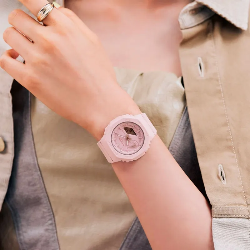 RELOJ CASIO GSHOCK ROSA GMAS2100BA4AER
