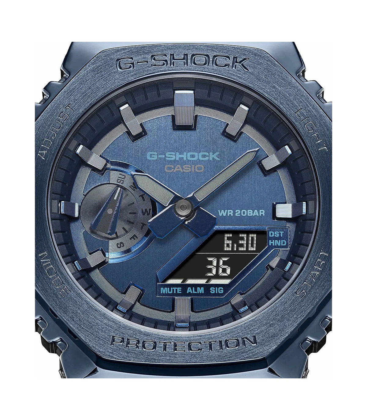 RELOJ CASIO HOMBRE GSHOCK AZUL  GM2100N2AER