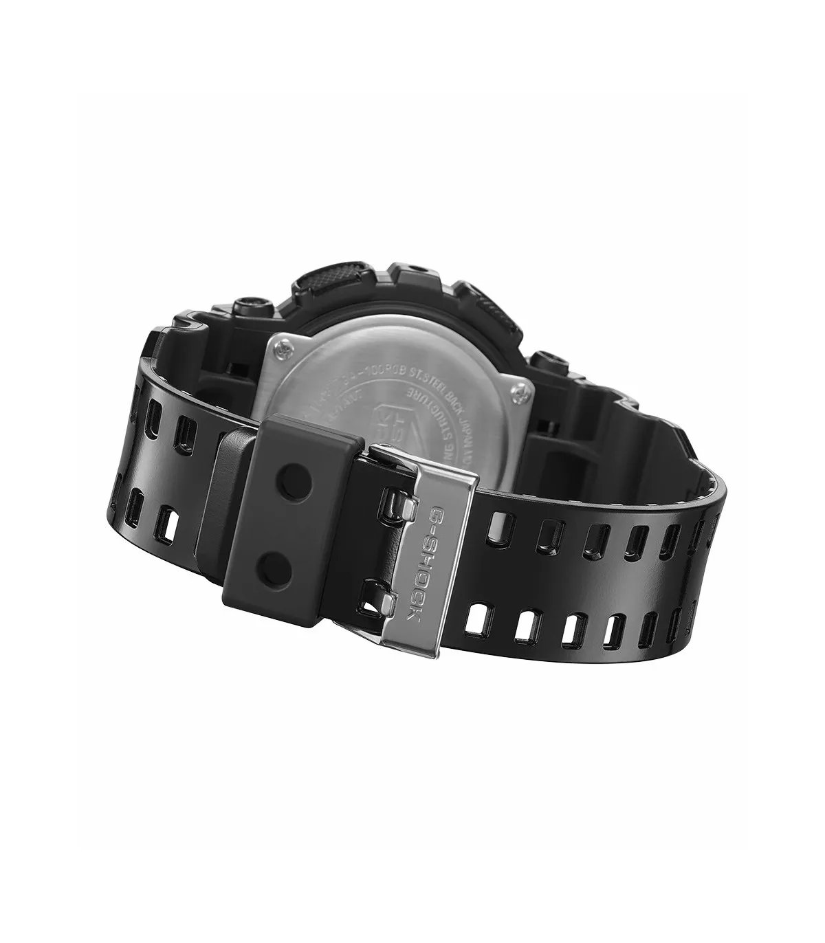 RELOJ CASIO HOMBRE GSHOCK NEGRO  GA100RGB1AER