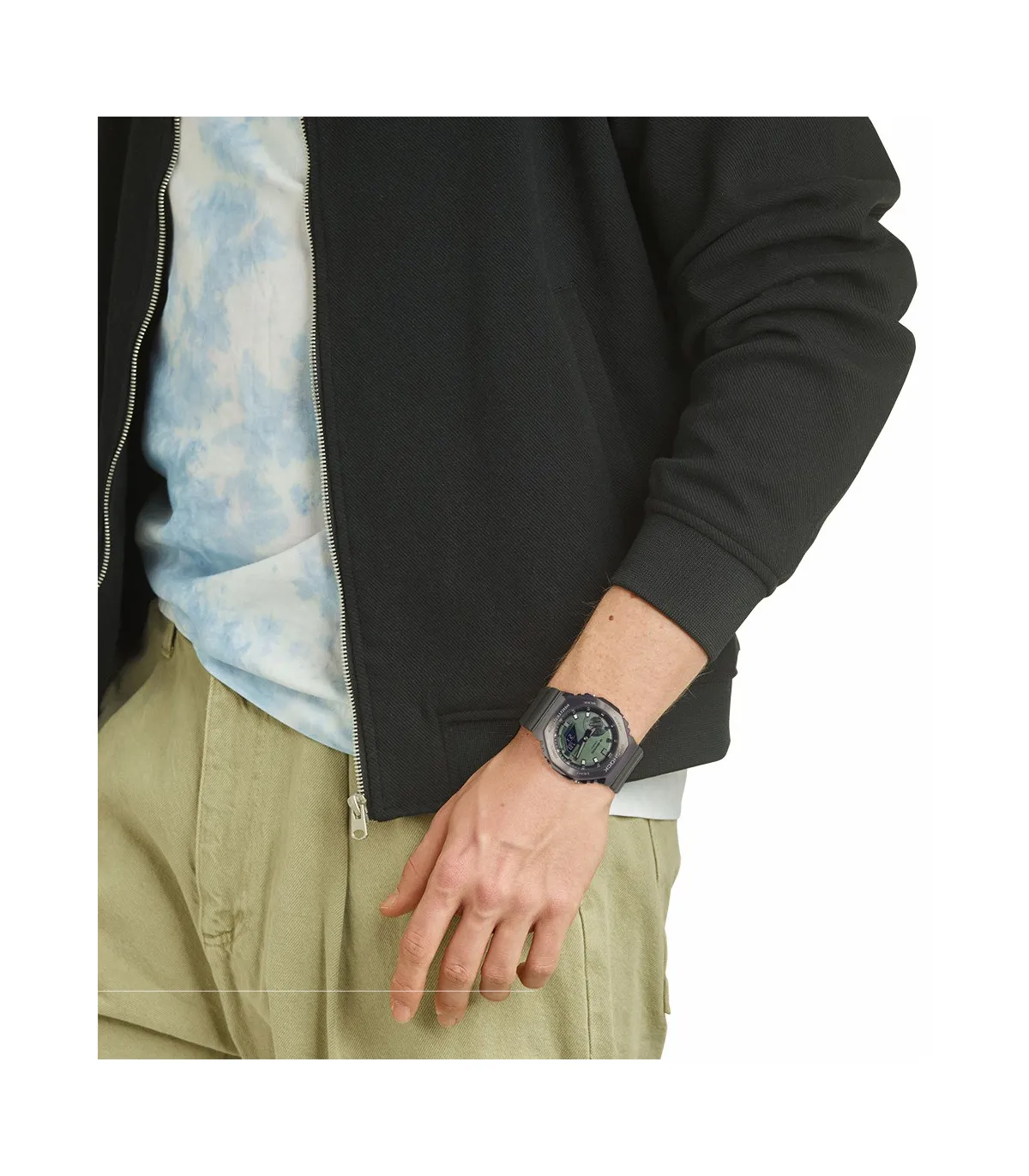 RELOJ CASIO HOMBRE GSHOCK VERDE  GM2100B3AER