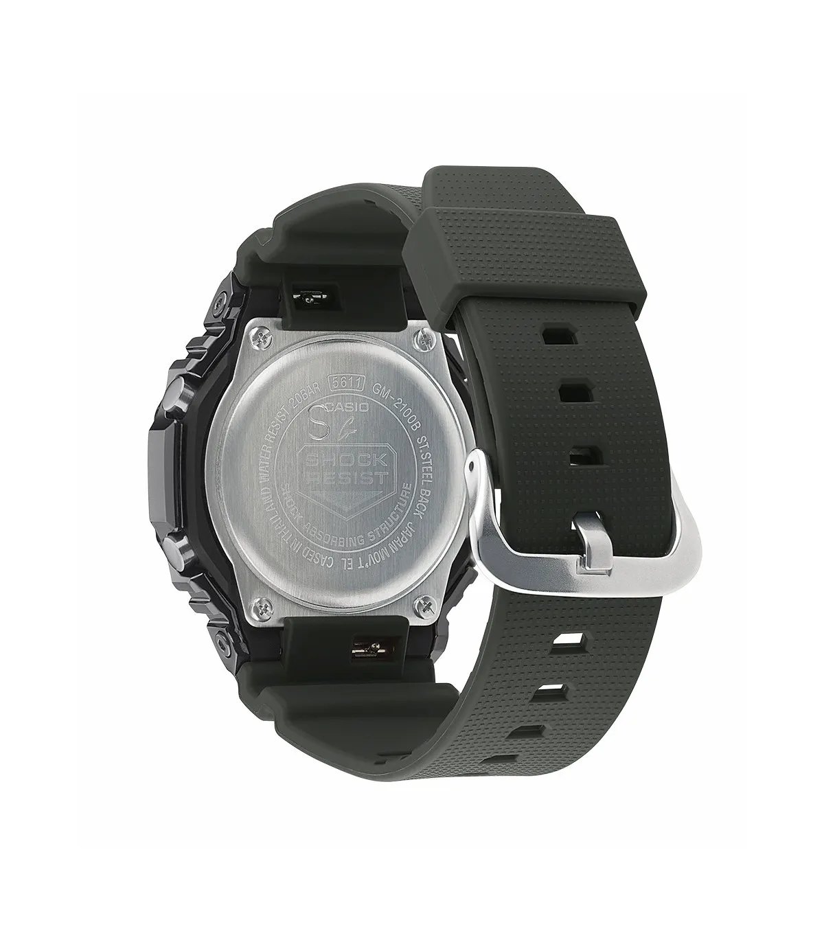 RELOJ CASIO HOMBRE GSHOCK VERDE  GM2100B3AER