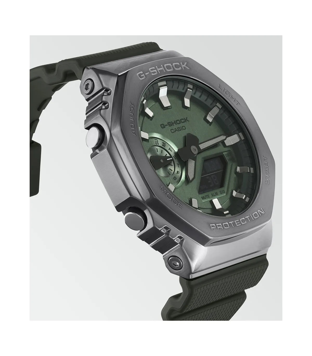 RELOJ CASIO HOMBRE GSHOCK VERDE  GM2100B3AER