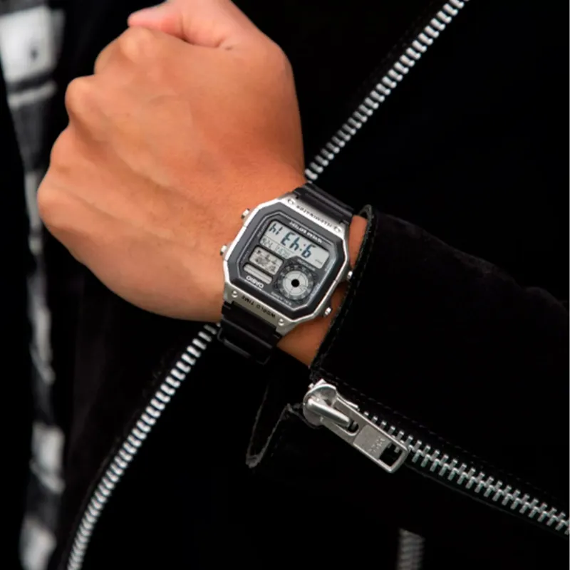 RELOJ CASIO ILLUMINATOR WORLD TIME AE1200WH1CVEF