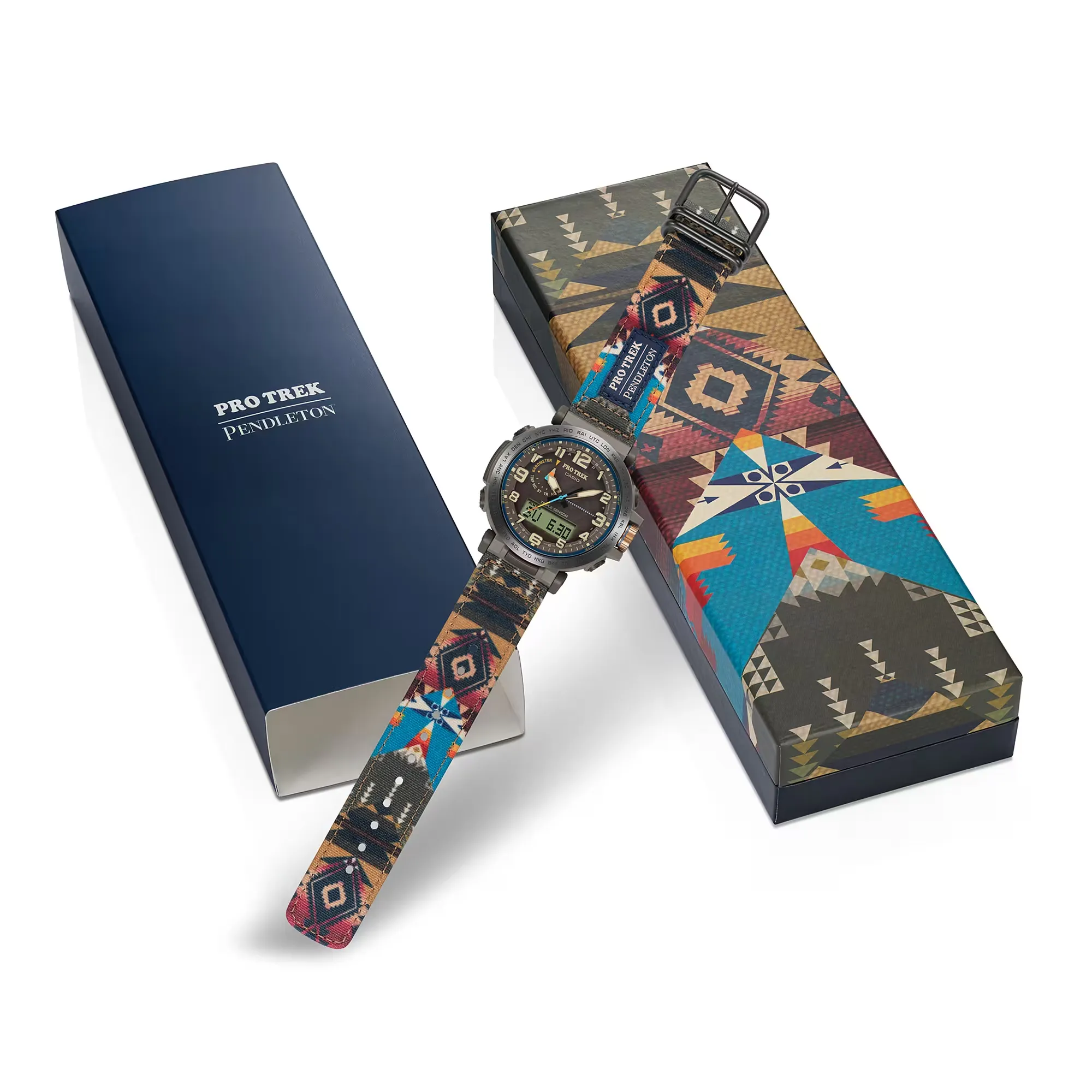 RELOJ CASIO PRO TRECK PENDLETON PRG601PE5