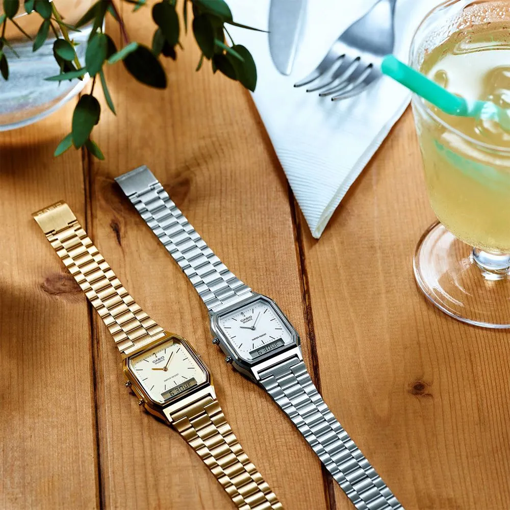 RELOJ CASIO VINTAGE AQ230A7AVT