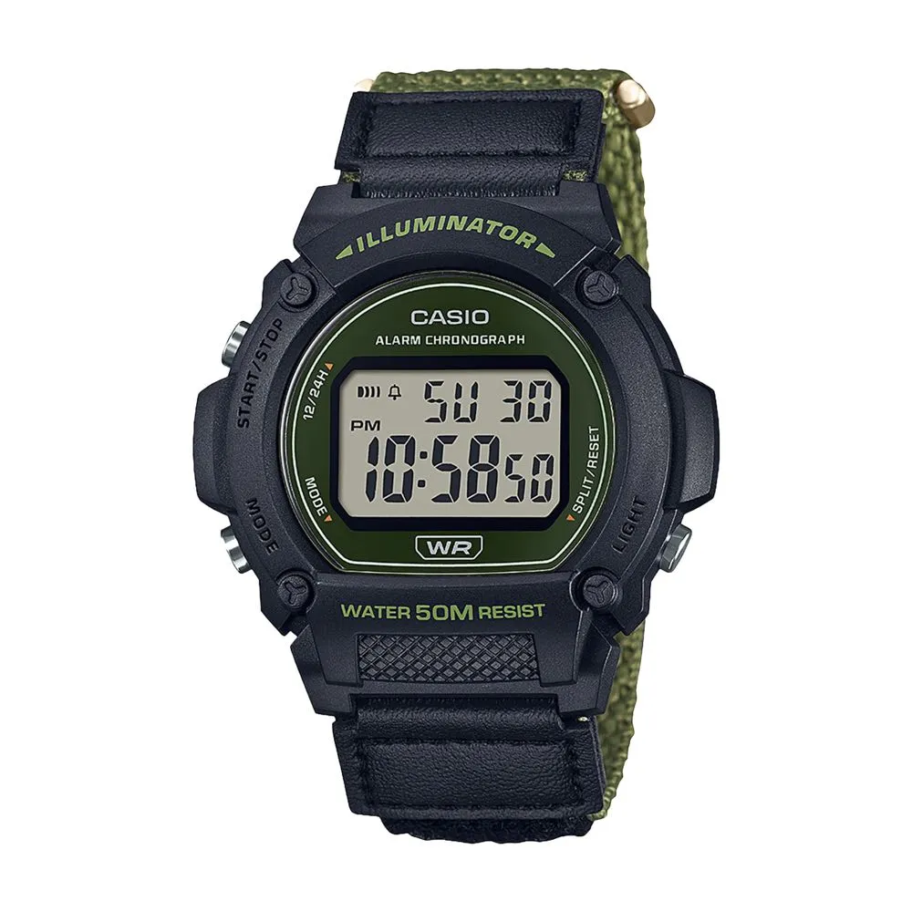 RELOJ CASIO W219HB3AVCF