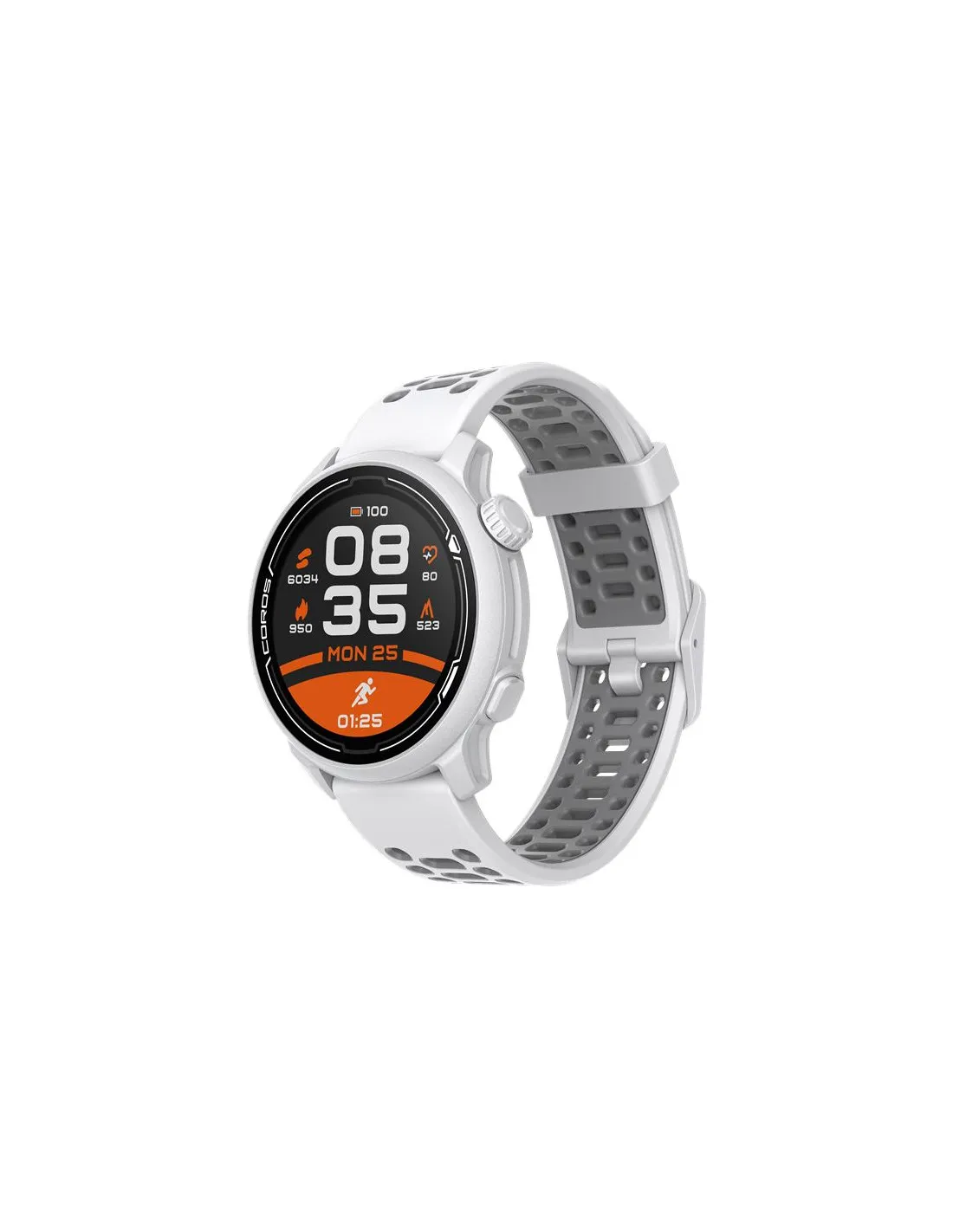 Reloj Coros Pace 2 Premium GPS Sport White Silicone Band