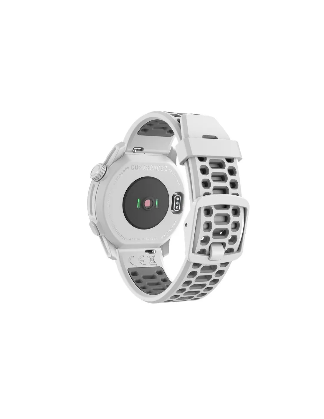 Reloj Coros Pace 2 Premium GPS Sport White Silicone Band