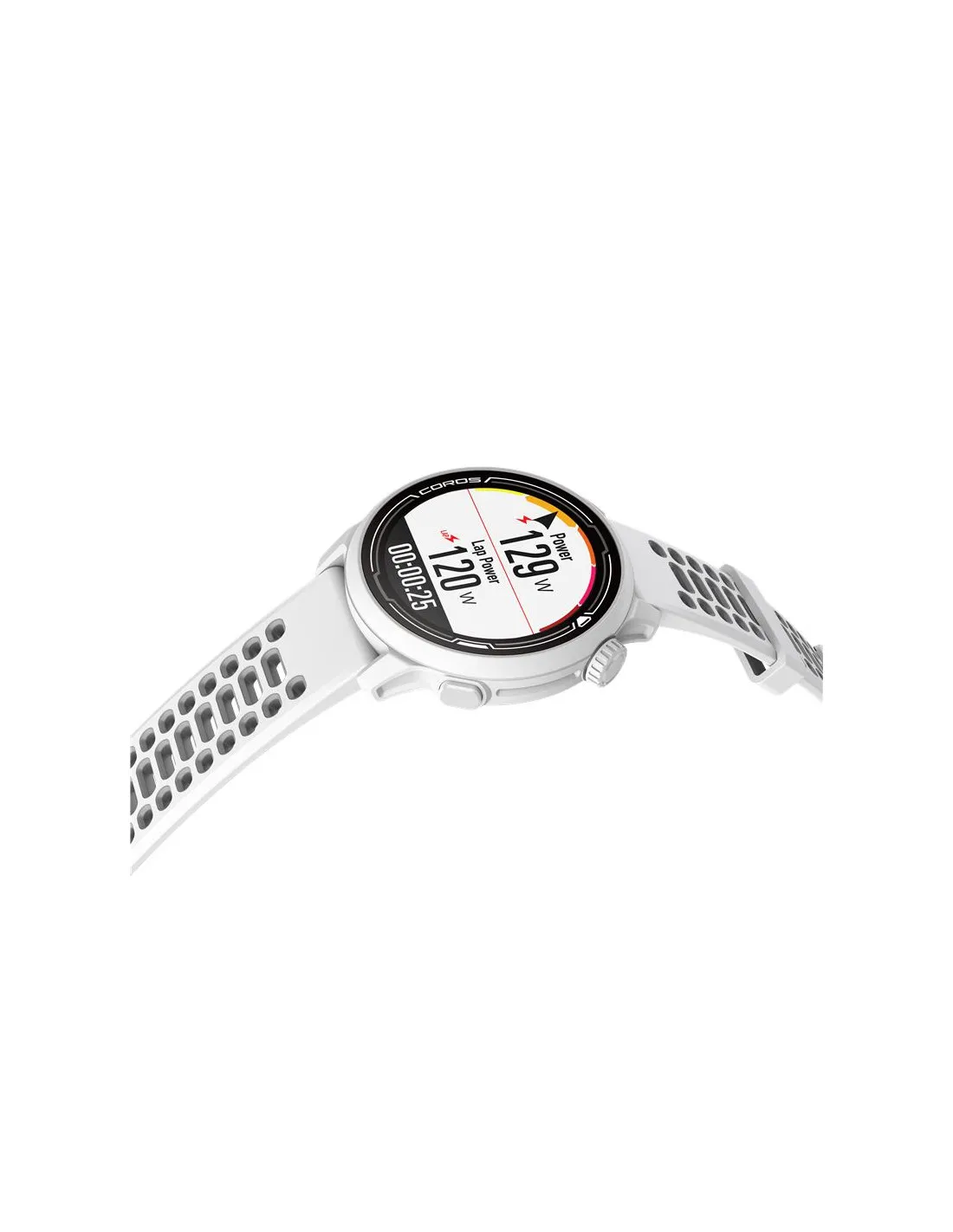 Reloj Coros Pace 2 Premium GPS Sport White Silicone Band