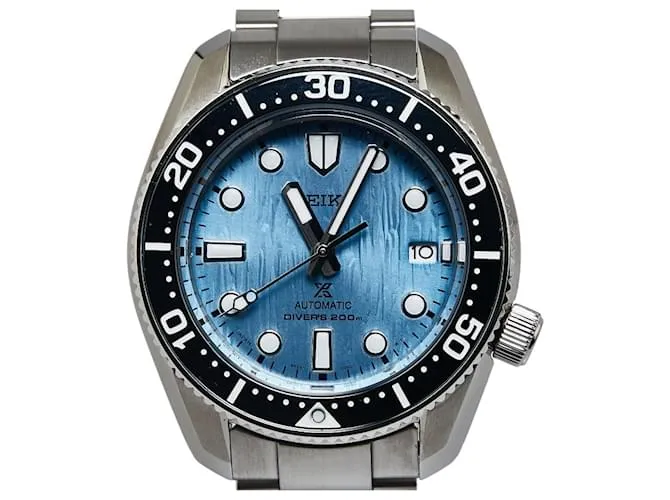 Reloj de buceo mecánico Seiko Save the Ocean Prospex 1968 Azul 