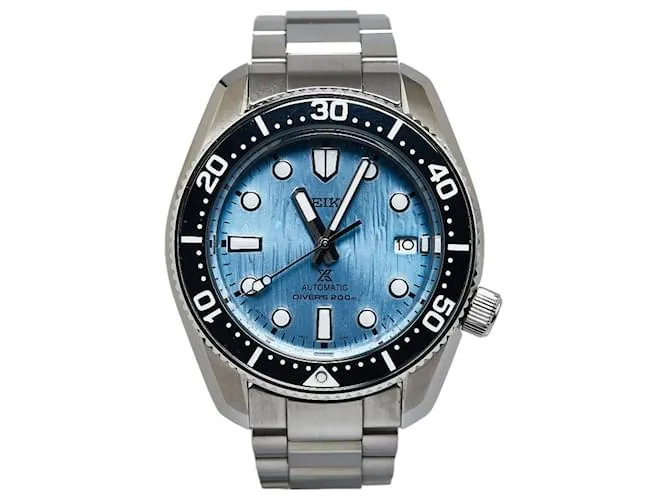 Reloj de buceo mecánico Seiko Save the Ocean Prospex 1968 Azul 