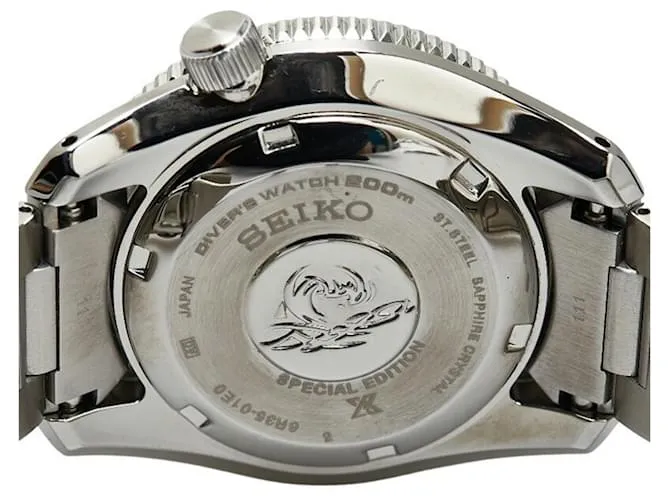 Reloj de buceo mecánico Seiko Save the Ocean Prospex 1968 Azul 