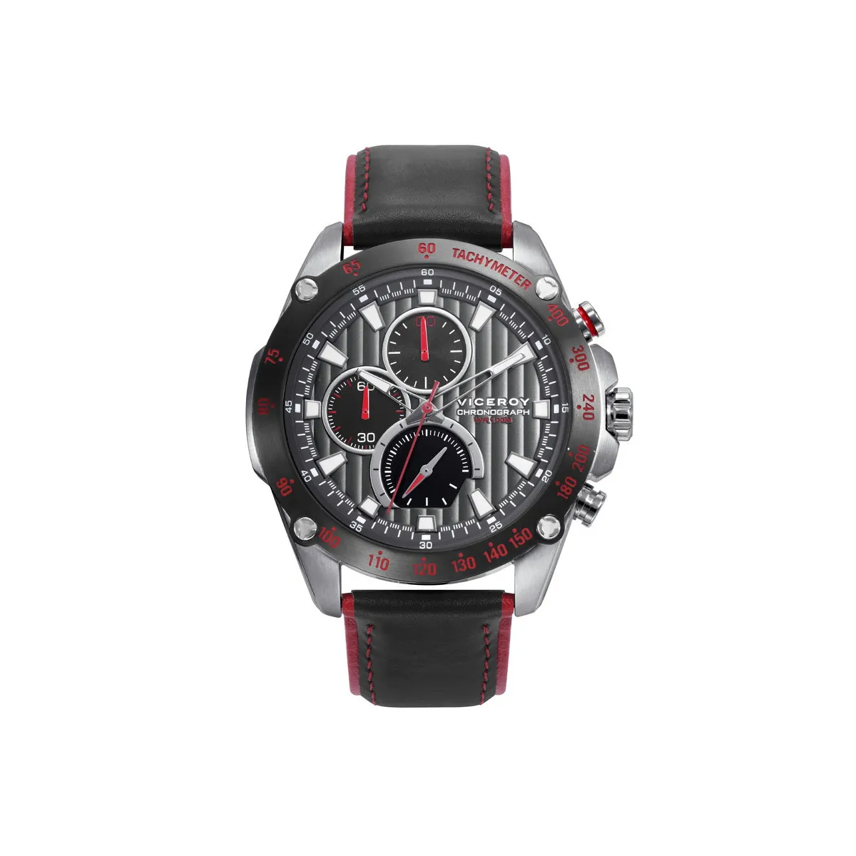 RELOJ DE HOMBRE VICEROY MAGNUM CON CRONóGRAFO Y CORREA DE PIEL  VICEROY