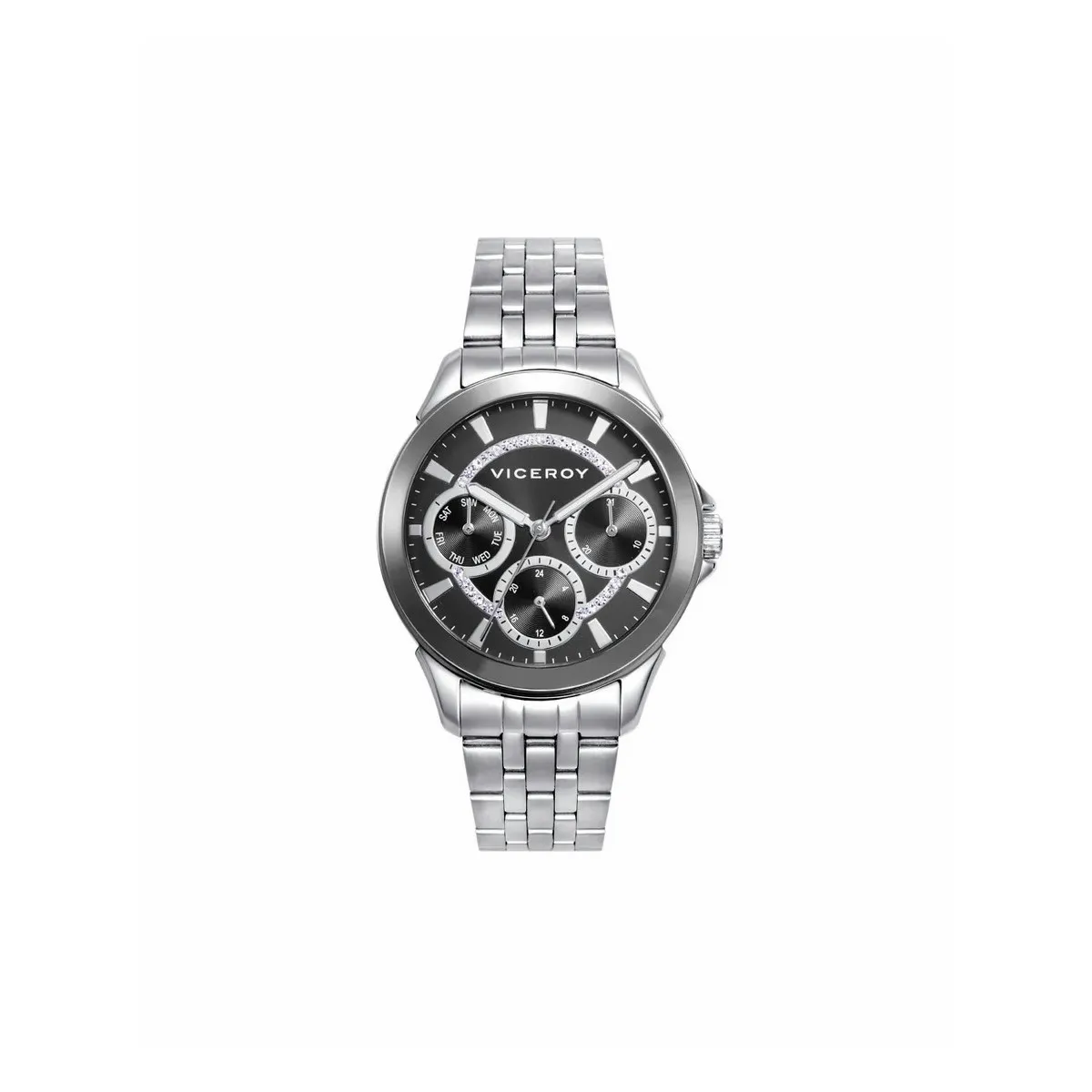 RELOJ DE MUJER CHIC CAJA Y BRAZALETE DE ACERO  VICEROY