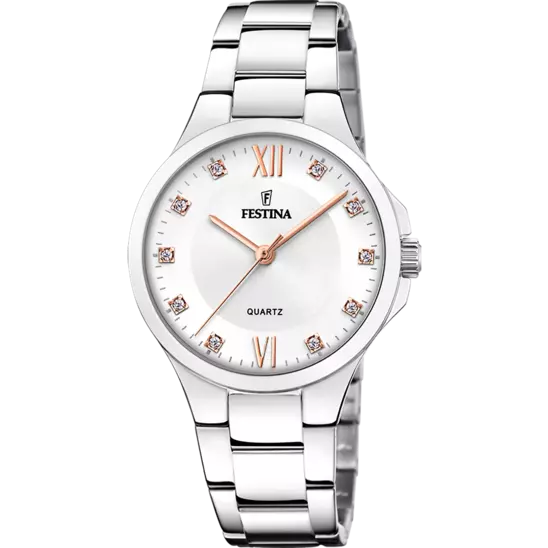 RELOJ DE MUJER FESTINA MADEMOISELLE F20582/1 CON ESFERA PLATEADA