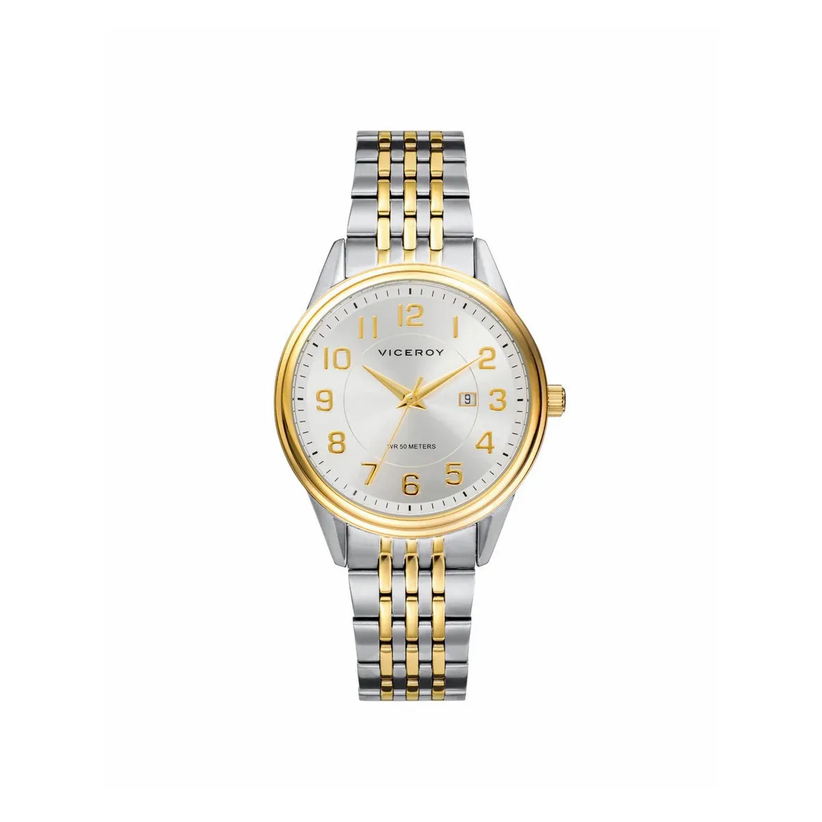 RELOJ DE MUJER GRAND 3 AGUJAS DE ACERO CON IP DORADO  VICEROY