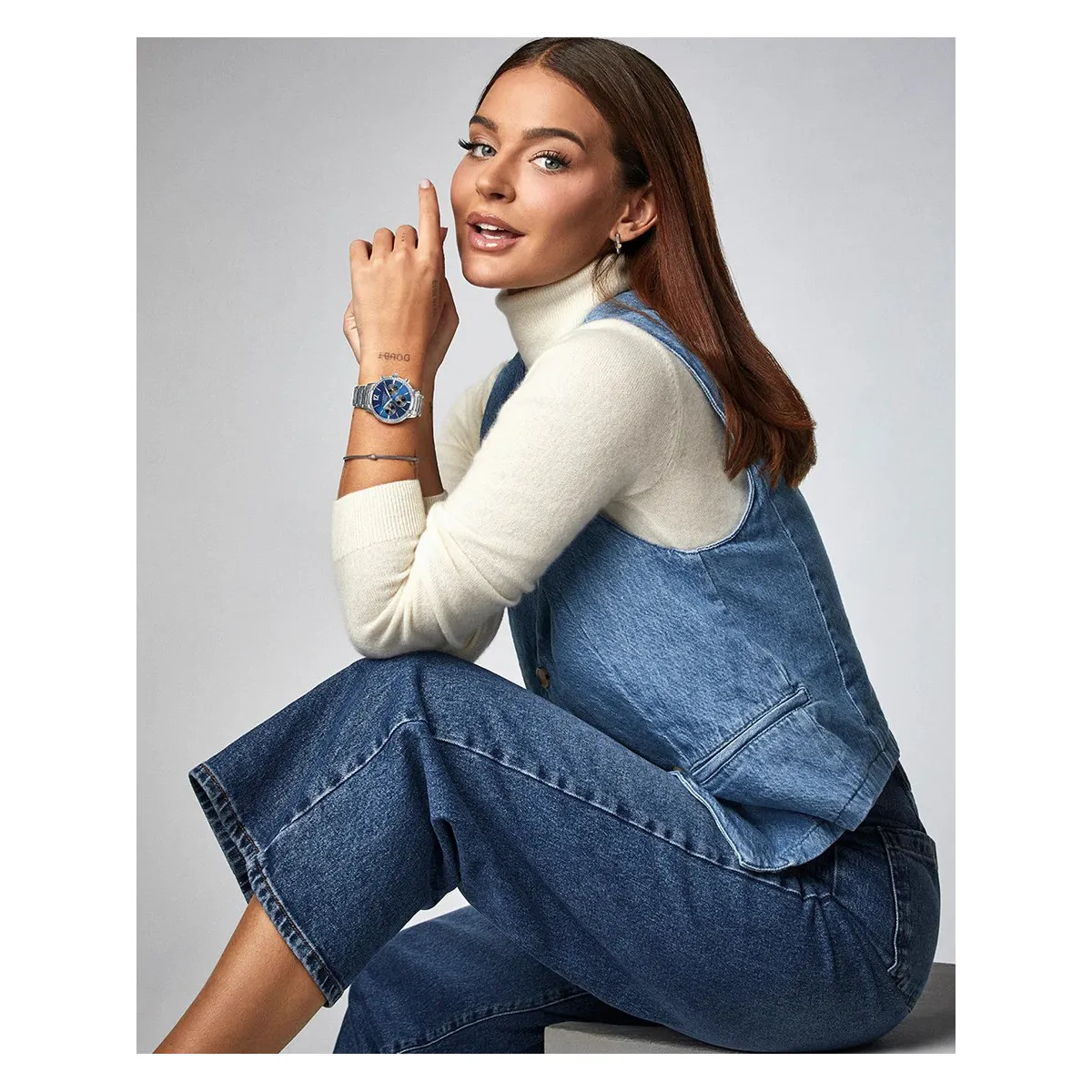 RELOJ DE MUJER MULTIFUNCIóN DE ACERO CON CIRCONITAS  VICEROY