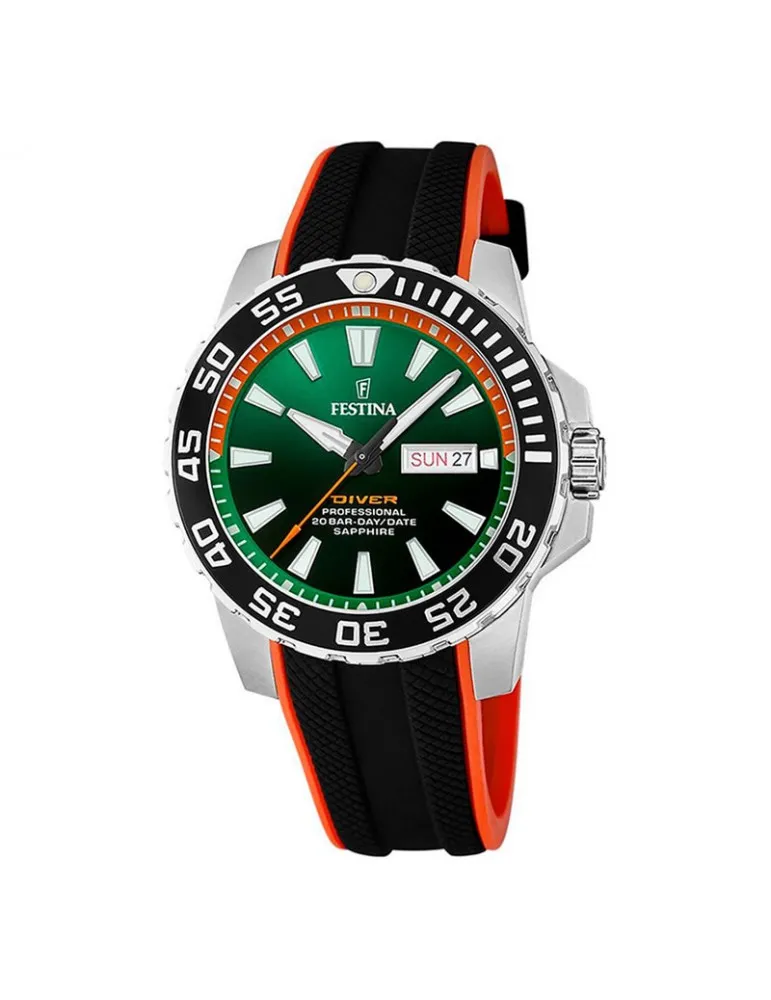 Reloj Festina Hombre Diver F20662 Verde