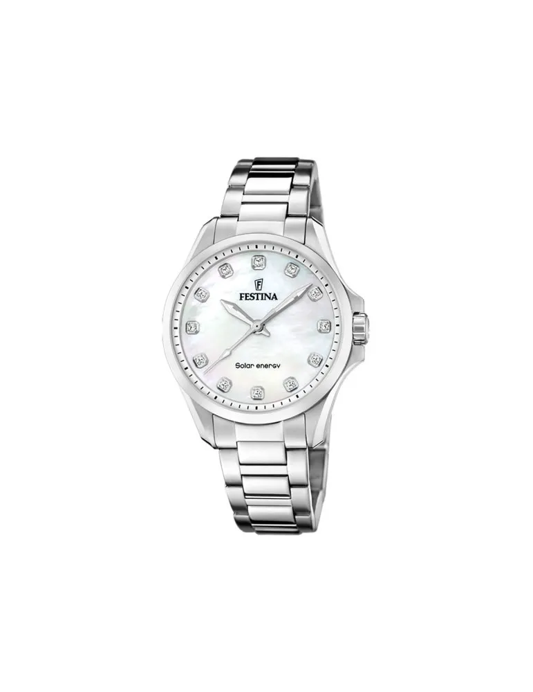 Reloj Festina mujer Solar F20654 Nácar