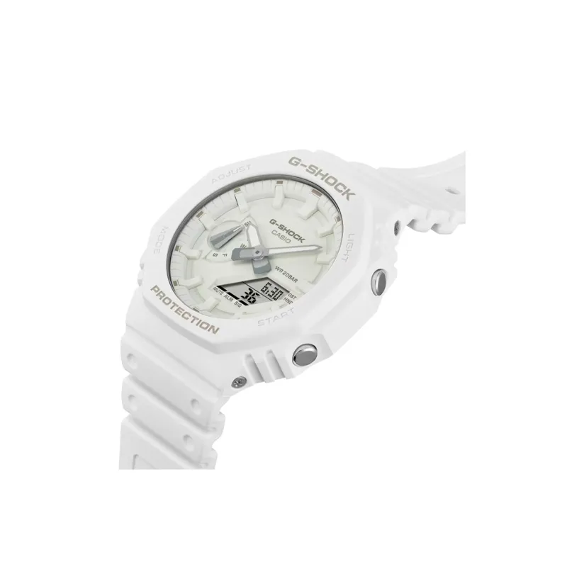 RELOJ GSHOCK CASIO BLANCO GA21007A7ER