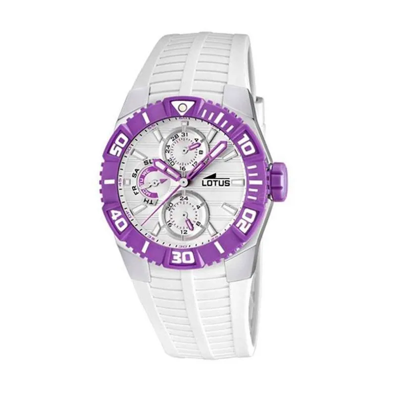 RELOJ LOTUS BLANCO MORADO FASHION 15779/5
